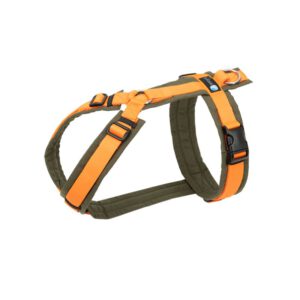 Annyx Brustgeschirr FUN Oliv_Orange