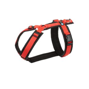 Annyx Brustgeschirr FUN Schwarz_Rot