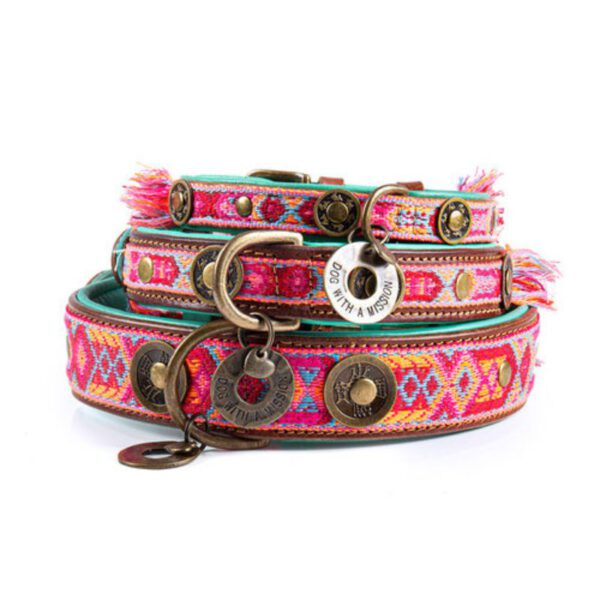 DWAM Halsband Boho Rosa