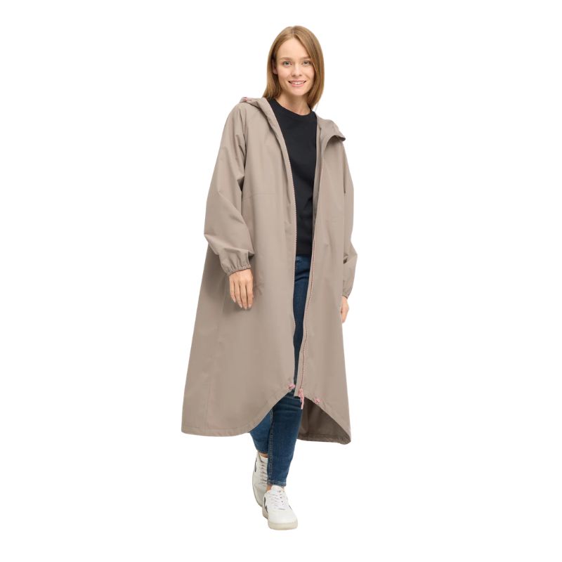 Derbe Kapby Regenjacke beige