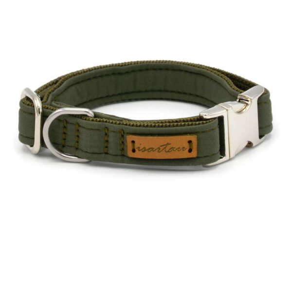 Isartau Halsband Softie Khaki Silber