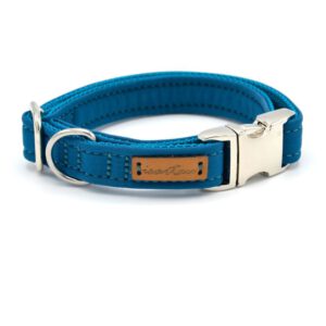 Isartau Halsband Softie Petrol Silber