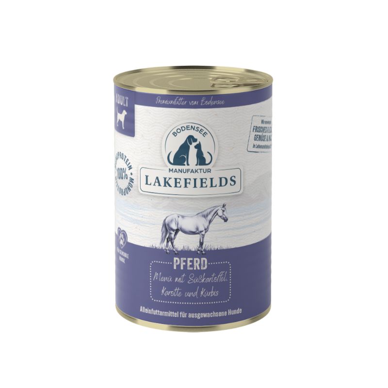 Lakefields Nassfutter Menü Pferd