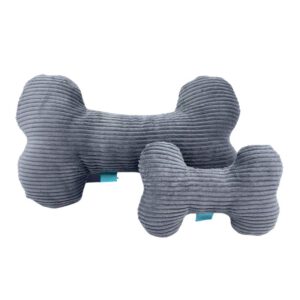 Mooizo Cozy Bone Kuschelknochen Breitcord Grau