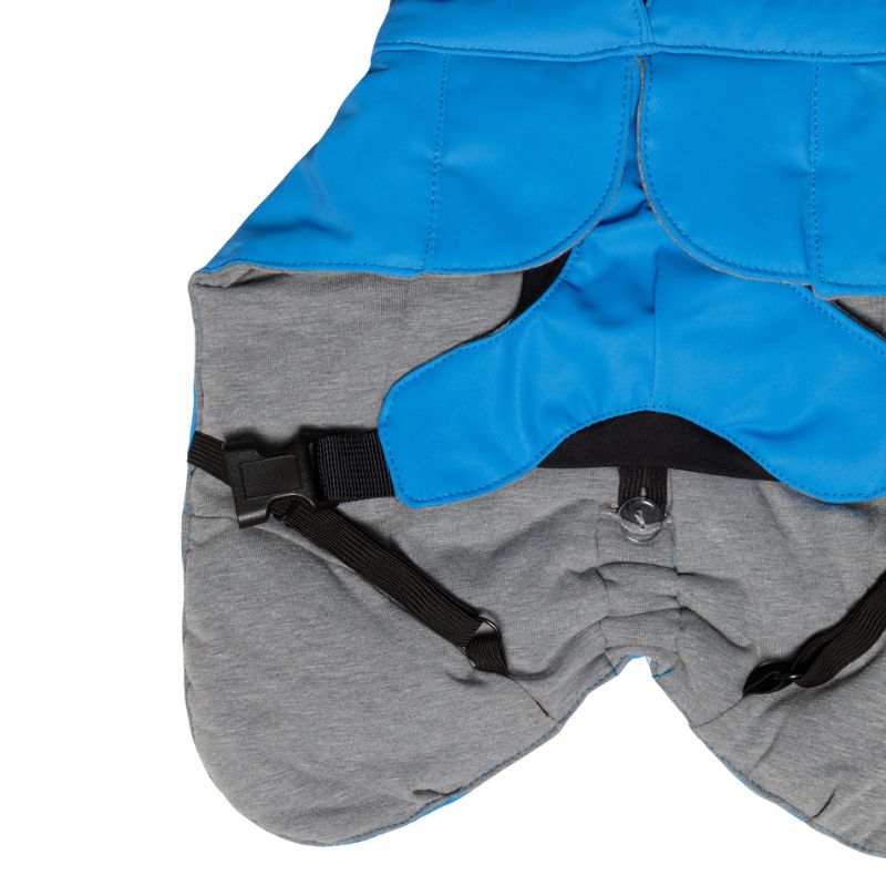 PAIKKA Winterjacke Blau Innenfutter