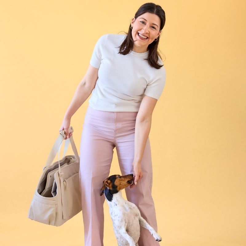 PALOPA Hundetasche Weda creme