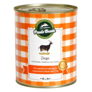 Pauls Beute - Nassfutter Ziege 800g