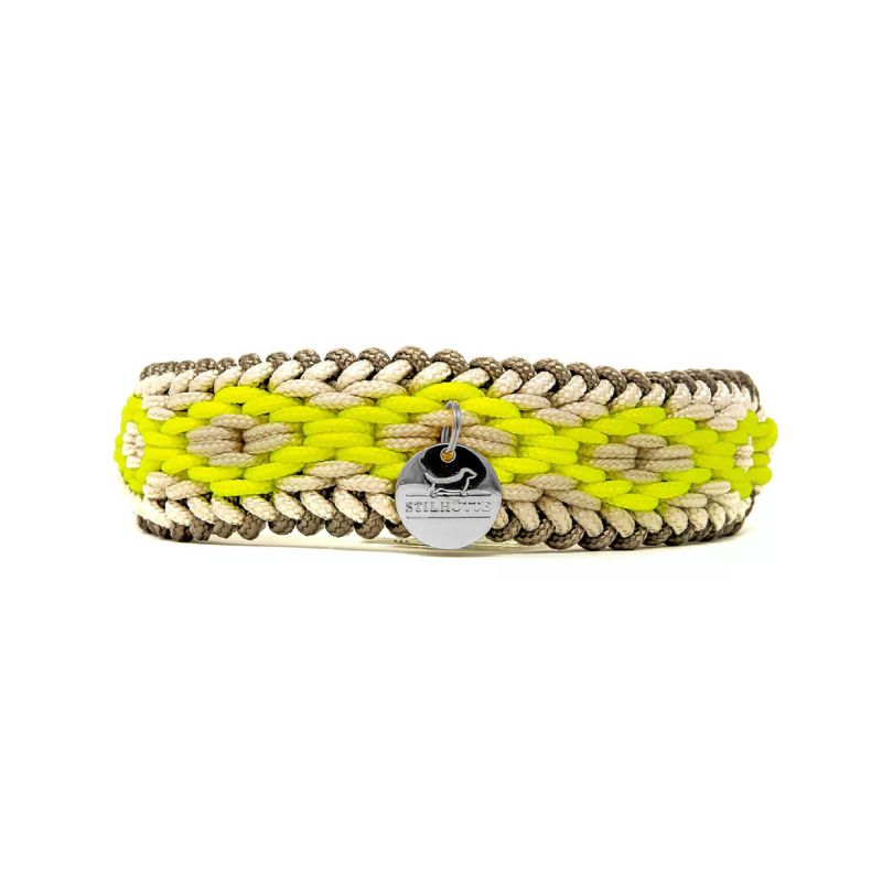 Stilhütte Halsband Summer yellow (2)