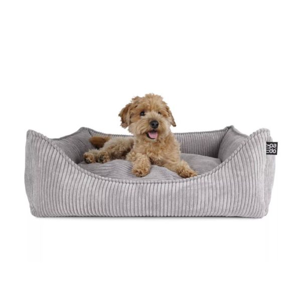 mypado Hundebett Cord grau Dreamer