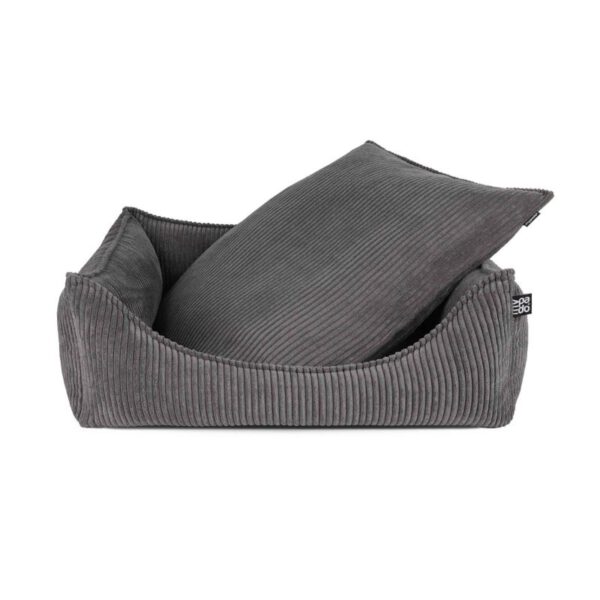 mypado Hundebett Dreamer Cord anthrazit (2)